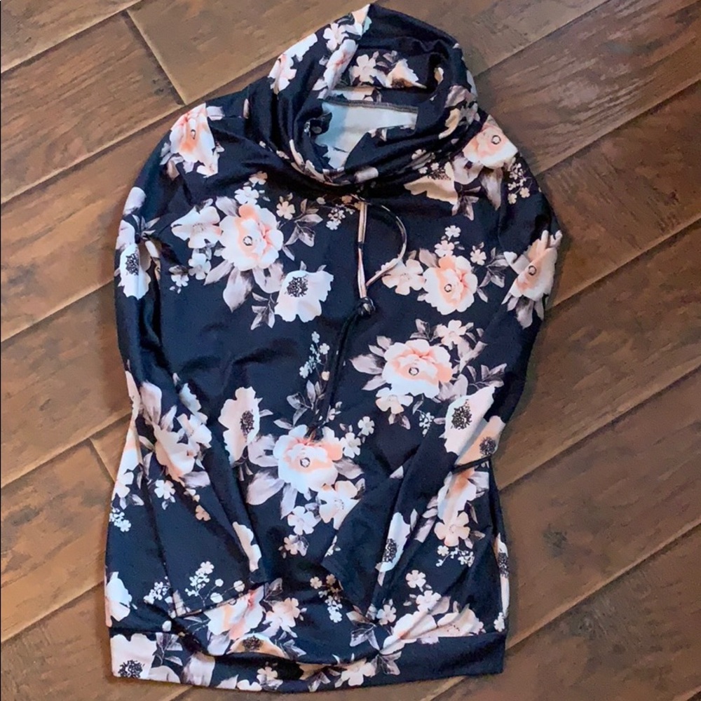 Floral sweatshirt